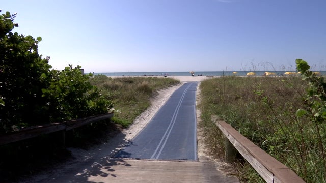 'Mobi-Mat' allows more accessibility for people with mobility challenges visiting St. Pete Beach