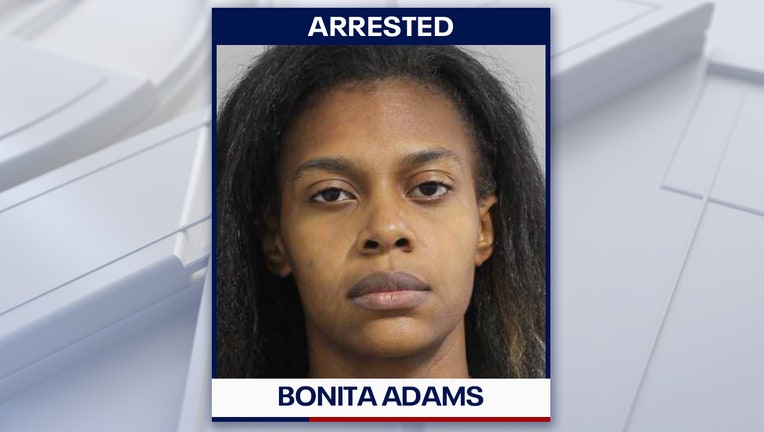 Mugshot of Bonita Adams courtesy of the Winter Haven Police Department.
