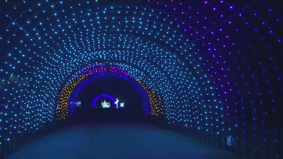 Festival of Lights returns with expanded light display & Santa's Village