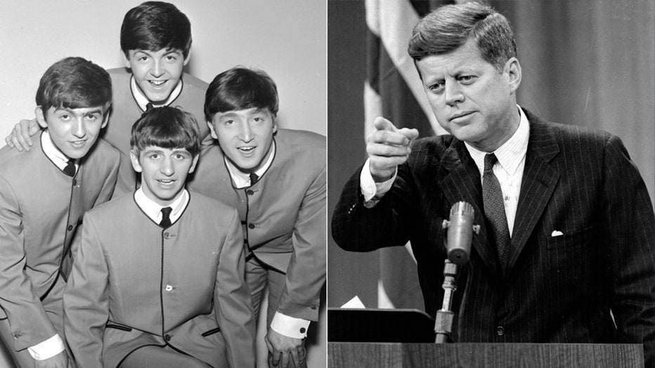 The Beatles and President Kennedy once stayed at the hotel. Photos are courtesy of Getty images. 