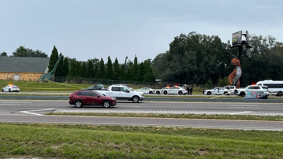 An incident has closed a portion of I4 near Dinosaur World.