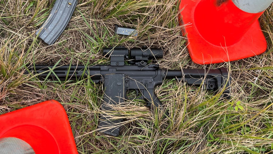 An image of one of the two guns Neely had on him that were fully loaded. Image is courtesy of the Polk County Sheriff's Office.