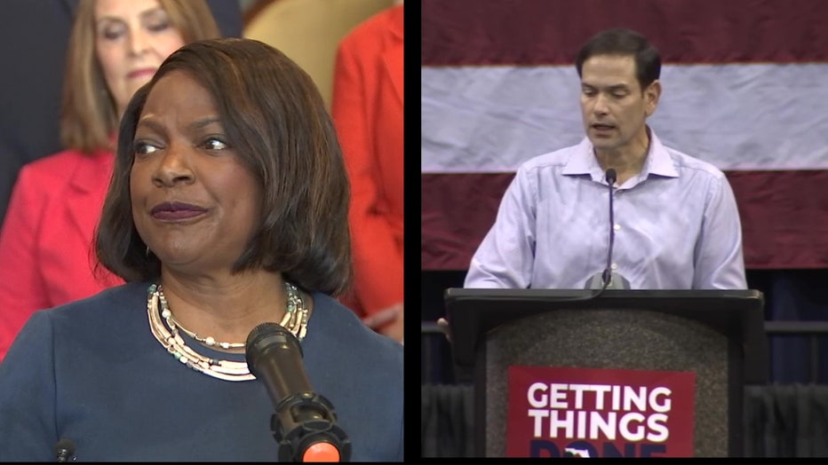 Val Demings and Marco Rubio