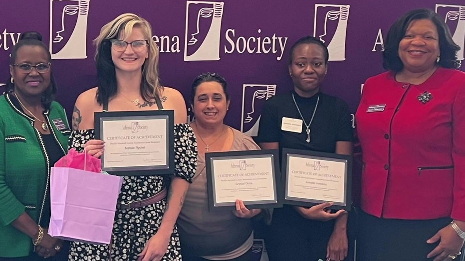 Women who received grants from the Athena Society.