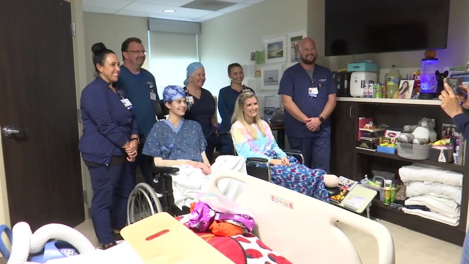 Alexis Gould turned to Rebekah Gregory for hope and inspiration after losing both her legs in a car crash.