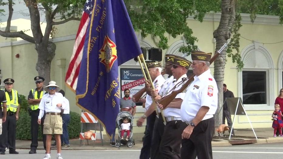 The Sarasota community turned out in full force to honor American veterans.