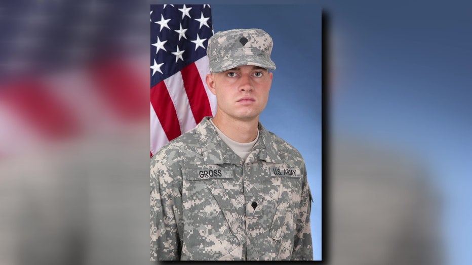 Army Corporal Frank Gross was killed in action while serving in Afghanistan. 