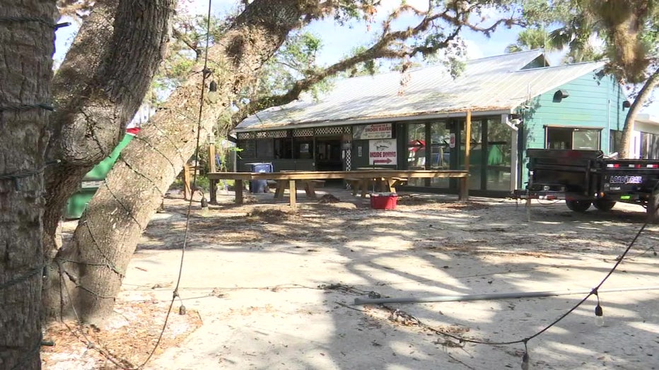Snook Haven Park and Riverfront Restaurant has been closed since Hurricane Ian due to damage it suffered in the storm, but hopes to reopen in December. 