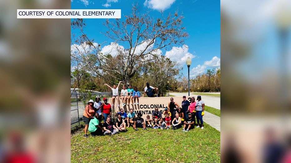 Students at Colonial Elementary School in Fort Meyers lost everything when Hurricane Ian made landfall. 