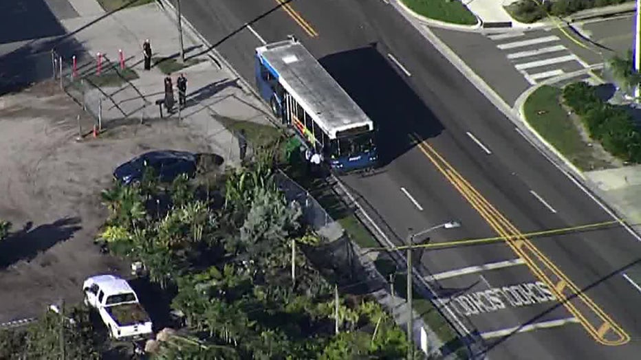 Tampa police Pedestrian struck killed by HART bus in Seminole