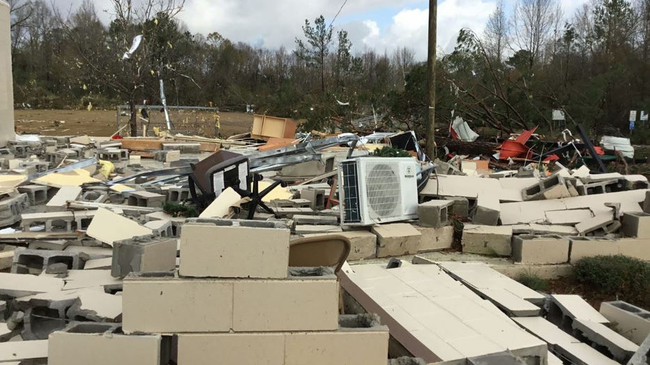 nws birmingham tornado damage