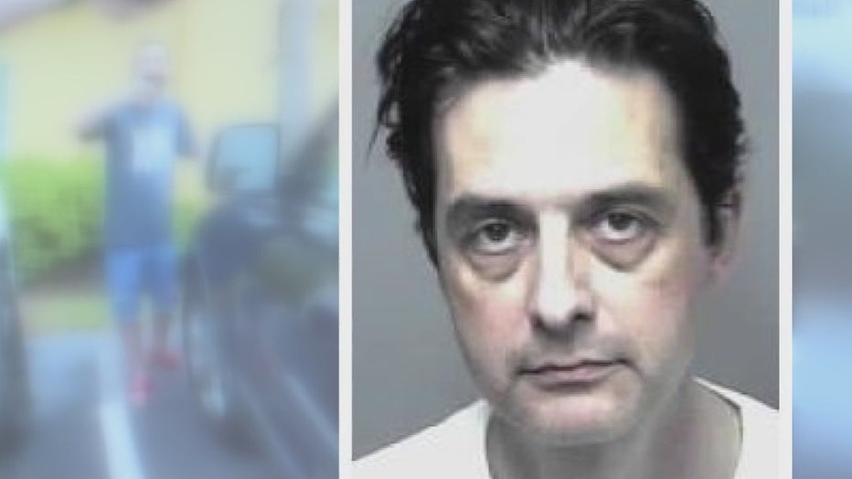 Robert Briandi is accused of trying to rob an elderly woman at knife-point in a Publix parking lot.