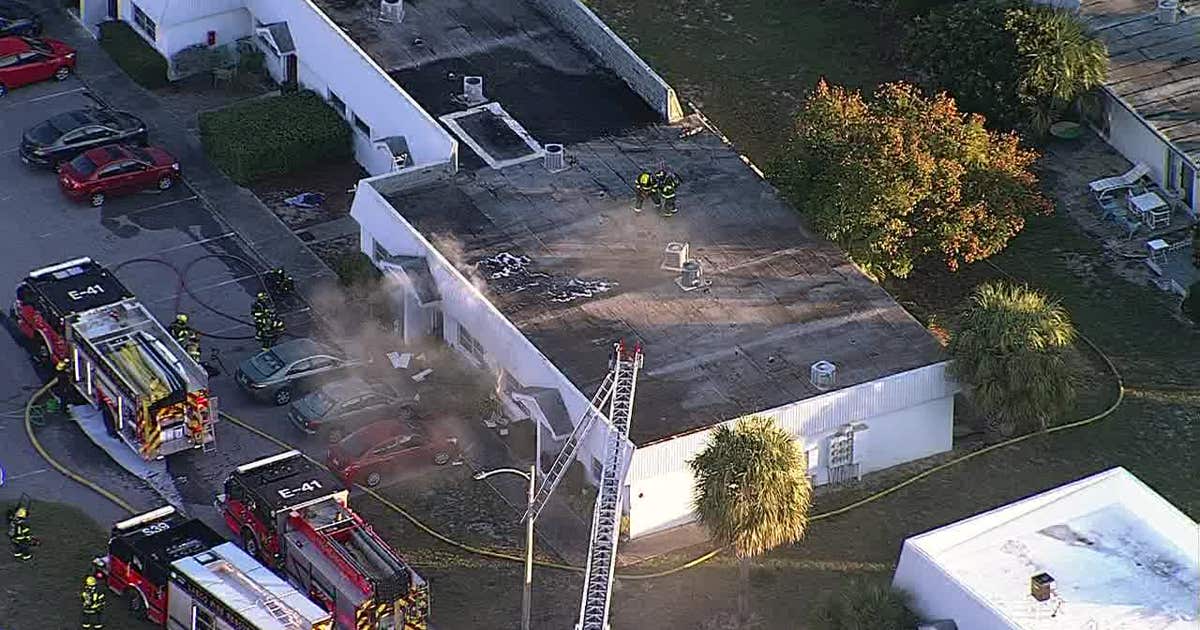 Father, son and pets escape fire in Largo apartment complex | FOX 13 ...