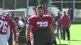 Bucs' offensive line calling on Josh Wells for relief