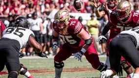 Florida State offensive lineman, St. Pete native dominates on the field while serving others off it