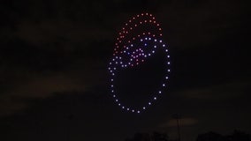 Drone company offers coordinated, captivating drone shows instead of fireworks