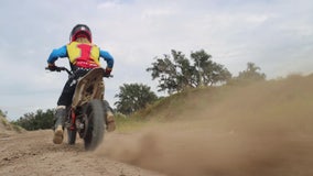 'It's up to her': Brooksville 8-year-old makes name for herself in motocross