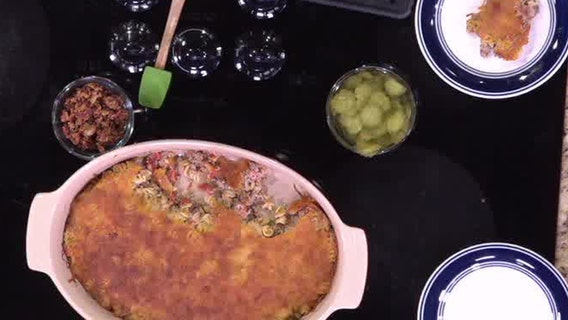 Dr. BBQ: Green chile cheeseburger casserole