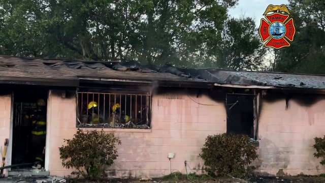 Tampa officials investigating cause of duplex fire