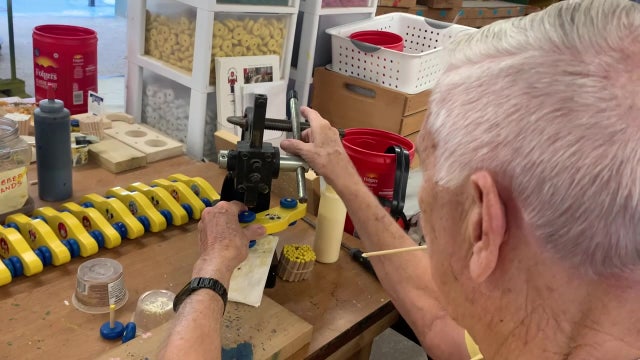 Pinellas County workshop busy making wooden toys for sick, less fortunate kids