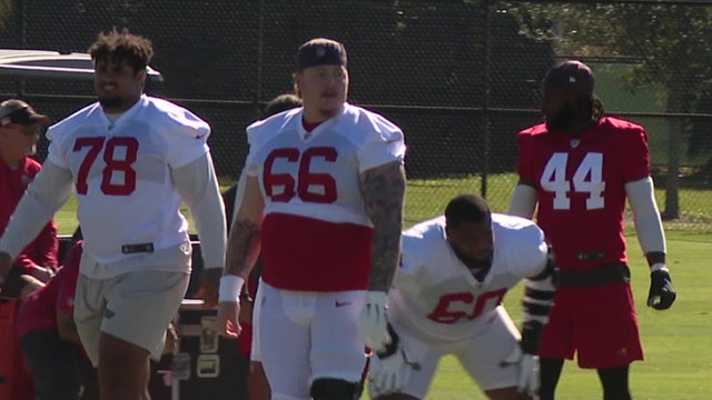 Bucs welcome back center Ryan Jensen ahead of must-win game