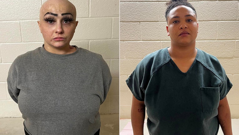 Juanita Rose Fluckes and Lauren Ashley Rosetti are accused of running a traveling drug ring. Images are courtesy of the Martin County Sheriff's Office. 