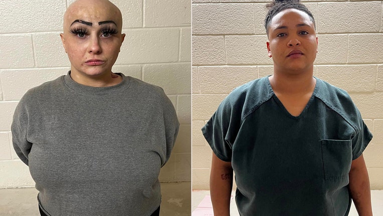 Juanita Rose Fluckes and Lauren Ashley Rosetti are accused of running a traveling drug ring. Images are courtesy of the Martin County Sheriff's Office.