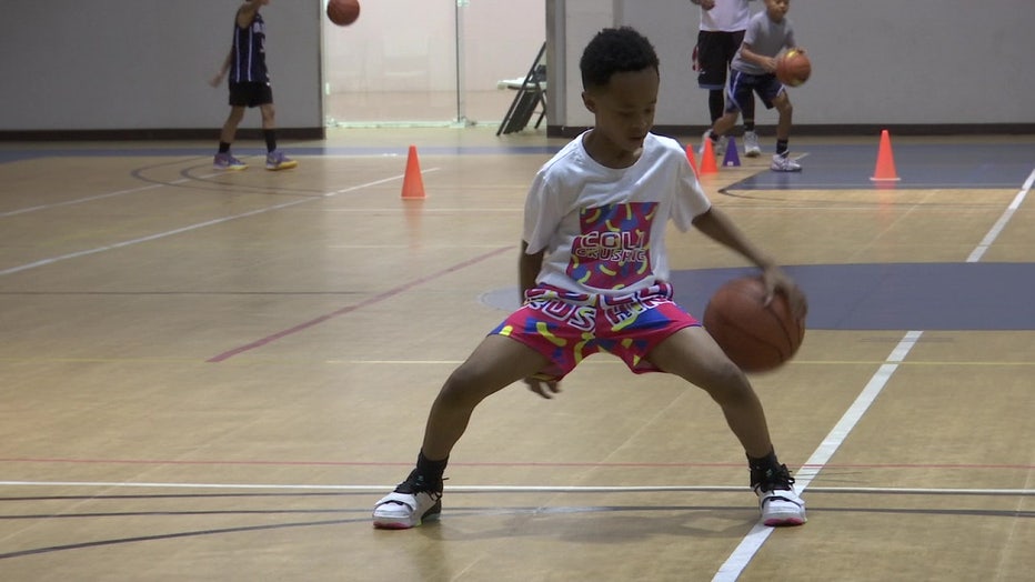 Kadesh Rushing has been playing basketball since he was in diapers.