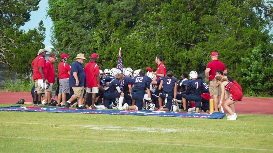 Mark Buchanan has been named Buccaneer 'Coach of the Year' for his battle on and off the field. 