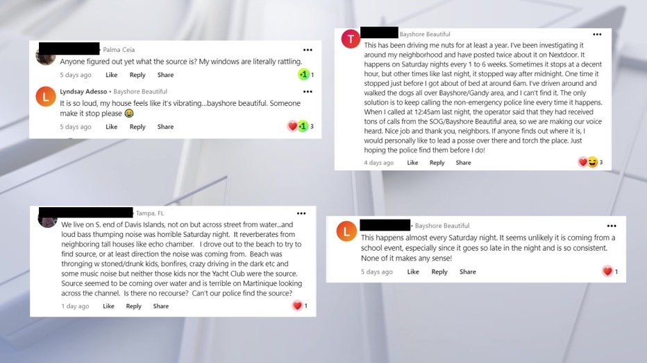 Hundreds of South Tampa residents have taken to social media to complain about the mystery noise.