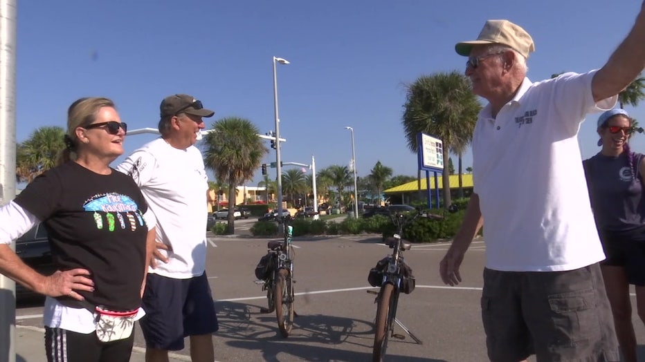 Don Nolan would meet his volunteers in a parking lot on the second Saturday of the month to give them the tools they need to clean up the beaches. 