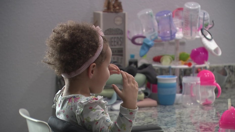 A child who has developmental delays is waiting on an autism screening.