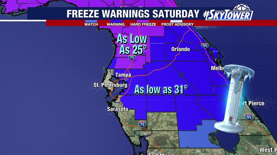 Hillsborough and Sarasota counties are opening cold weather