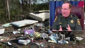 Polk County deputies searching for individuals tossing trash at illegal dumpsite: ‘It’s nasty’