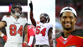 Bucs losing 30 years combined experience in David, Gholston and Brate