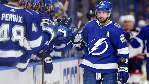 Kucherov has 4 points, Lightning beat Blue Jackets 6-3