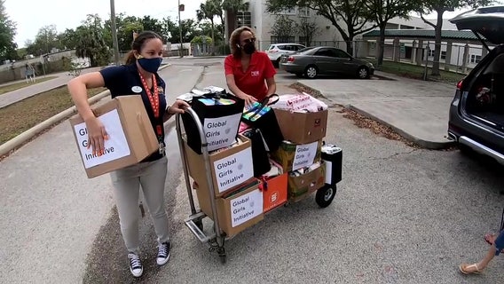 Hillsborough County student launches dispenser program to increase access to menstrual products at school