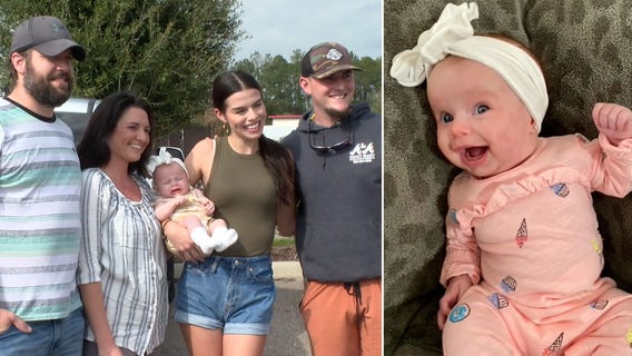 Tampa family reunites with woman who saved 10-day-old daughter with CPR at Riverview restaurant