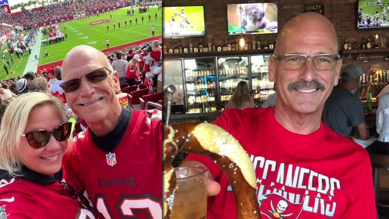 Buccaneers Foundation helps veteran's widow fulfill his final wish