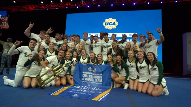 USF Cheer completes three-peat as national champs