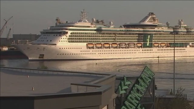 Heavy fog forces incoming cruise ships to wait 9 hours before docking at Port Tampa Bay