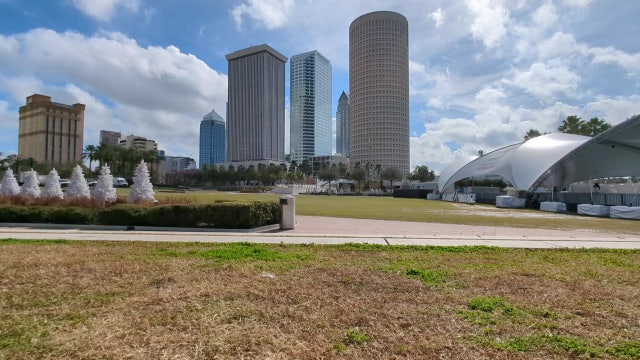 Tampa police monitor Curtis Hixon Park after 16-year-old was shot near Winter Village over the weekend