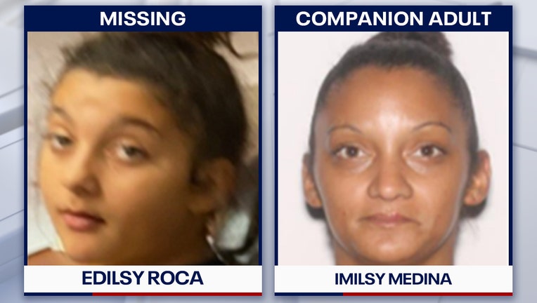 A statewide Missing Child Alert has been issued for Imilsy Medina. Images are courtesy of FDLE. 