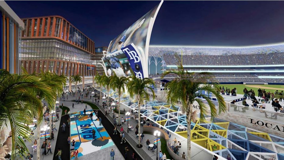 Tropicana Field upgrades and food options for 2023