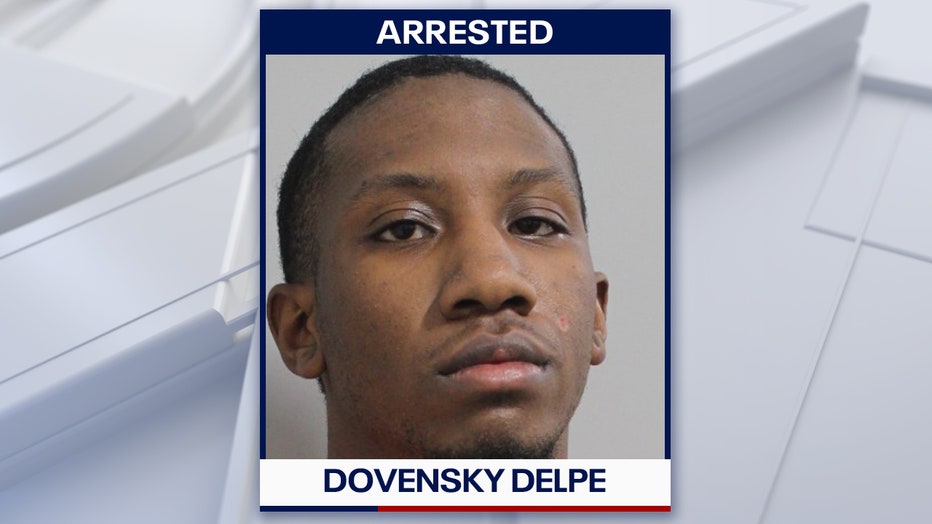 Dovensky Delpe mugshot courtesy of the Polk County Sheriff's Office. 