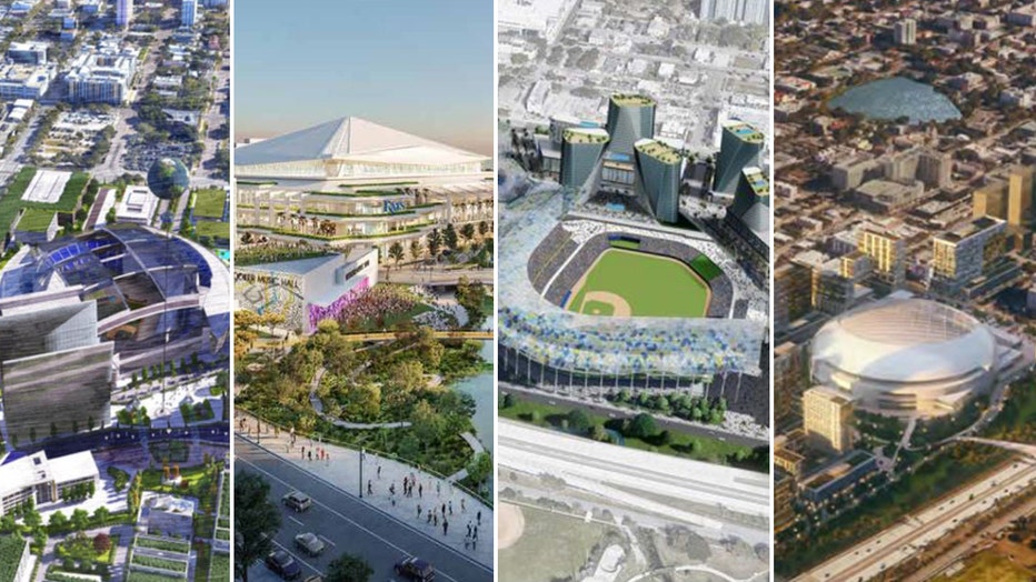 Plan outlined for new Tampa Bay Rays ballpark, redevelopment - ESPN
