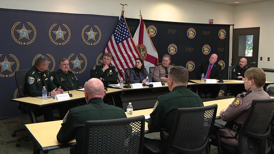 The state held a human trafficking roundtable to discuss the issue with law enforcement officers. 