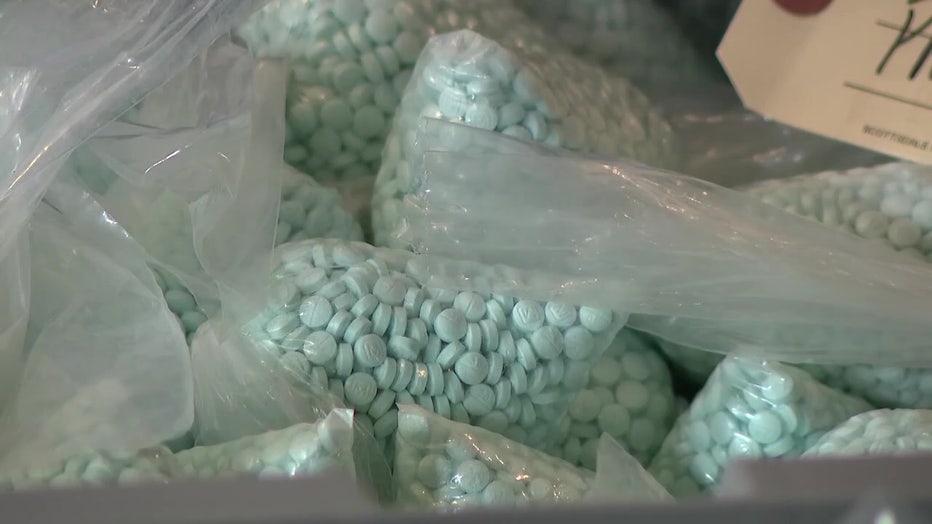 File image of fentanyl pills.