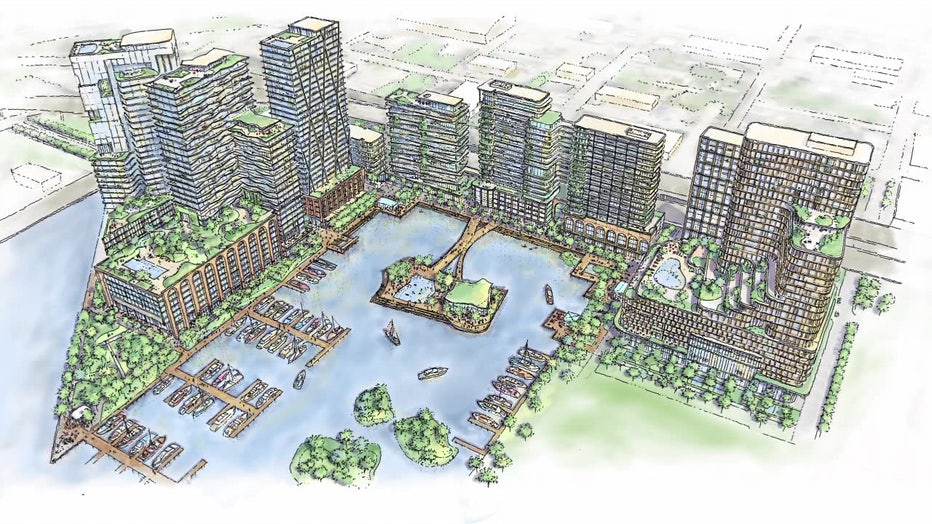 The Ybor Harbor area could be turned into a 6-million square feet of residential, office, hotel and retail space.