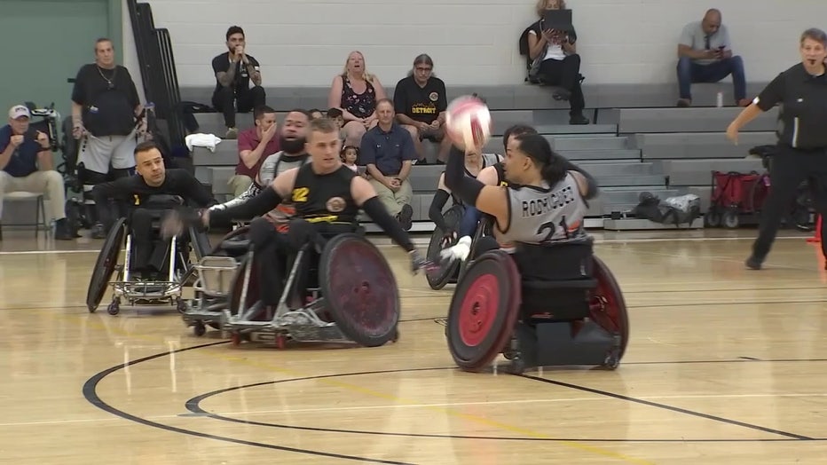 Many of the athletes competing are at the Paralympic level.